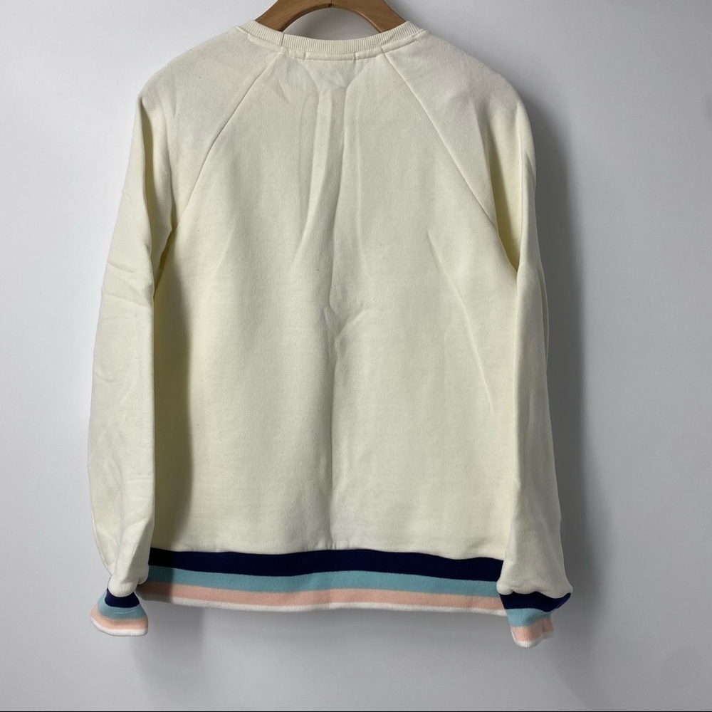 Marine Layer Jenny Retro Rib sweatshirt NWT s - Picture 6 of 12